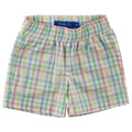 J Bailey Pull On Short, Carousel Plaid
